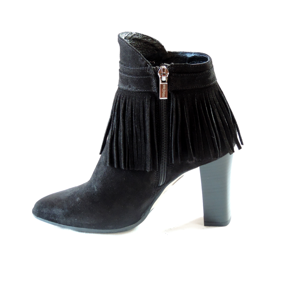 Čierna dámska kotníková obuv